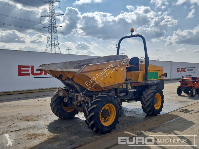 Højsidet godsvogn JCB 6TST