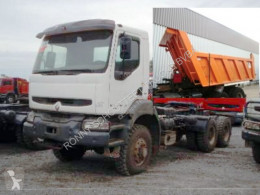 Lastbil Renault Kerax 350.34 6x6 Umweltplakette Rot flak begagnad