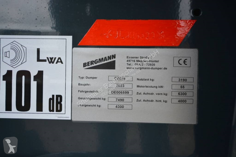 Tippvagn Bergmann C 807 s