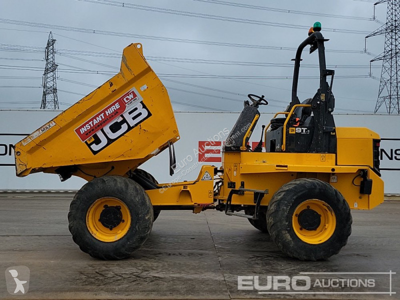Højsidet godsvogn JCB 9TFT