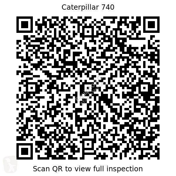 Sklápač Caterpillar 740