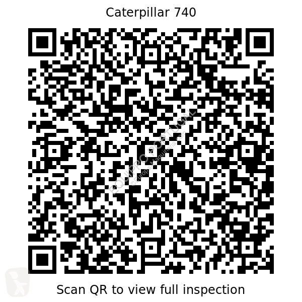 Sklápač Caterpillar 740