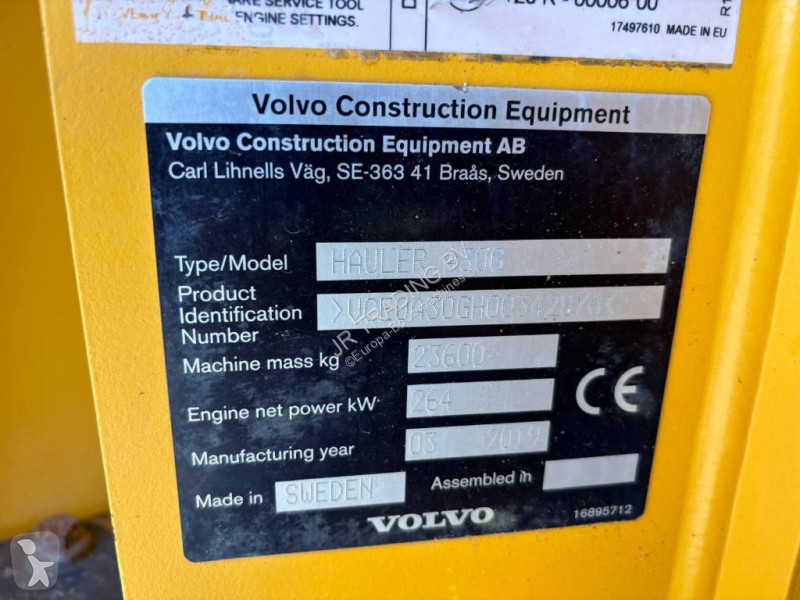 Tombereau Volvo A 30 G TAILGATE