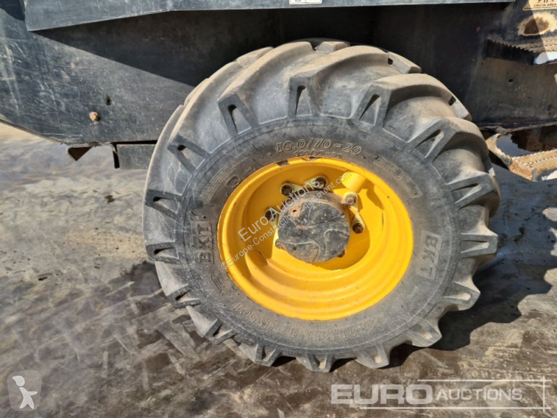 Højsidet godsvogn JCB 6TST