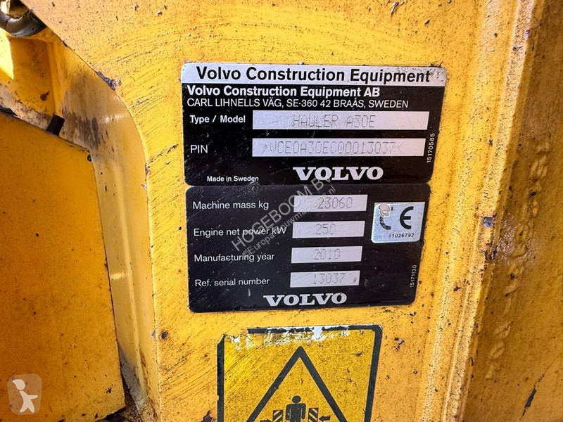 Højsidet godsvogn Volvo