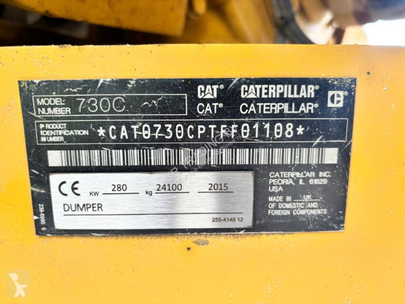 Tippvagn Caterpillar 730 C (CE)