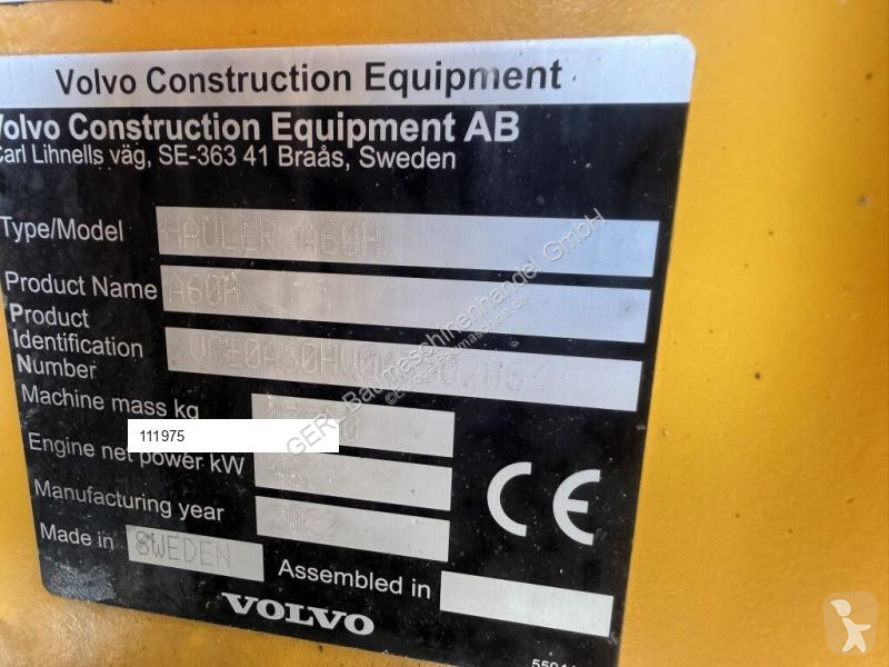 Tippvagn Volvo A 60 H