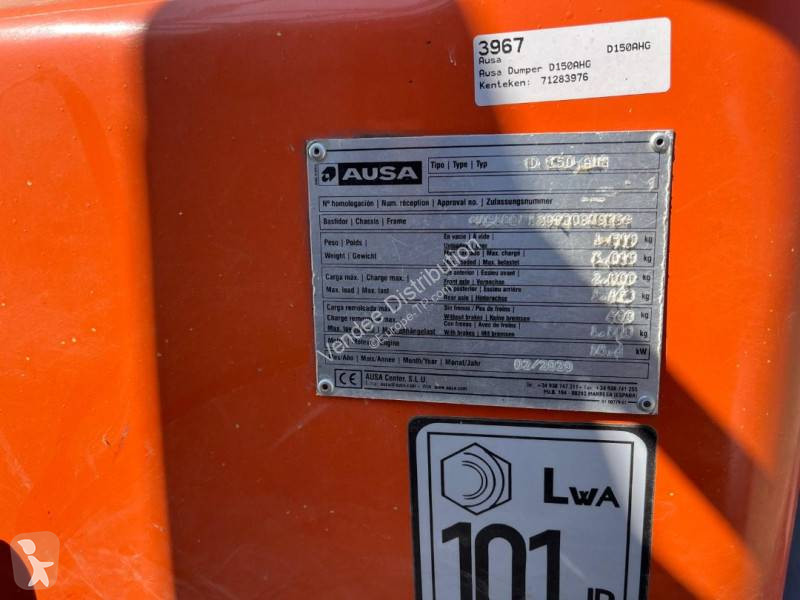 Dumper Ausa D150AHG