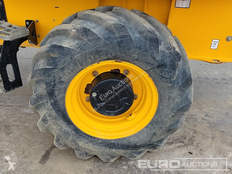 Højsidet godsvogn JCB 6TFT