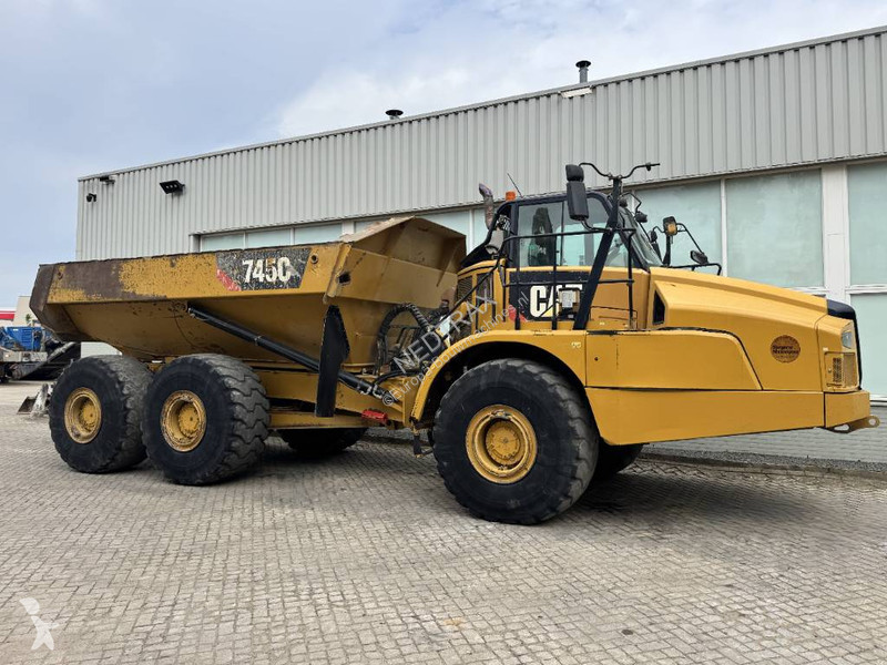 Højsidet godsvogn Caterpillar
