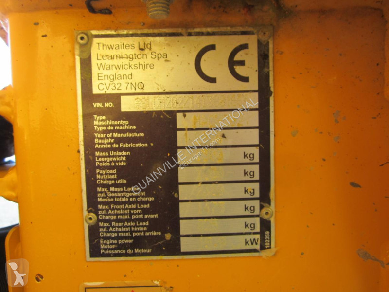 Basculantă Thwaites  MACH 202