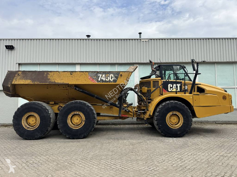 Højsidet godsvogn Caterpillar