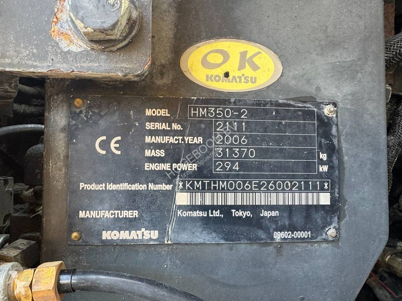 Dumper Komatsu 350-2