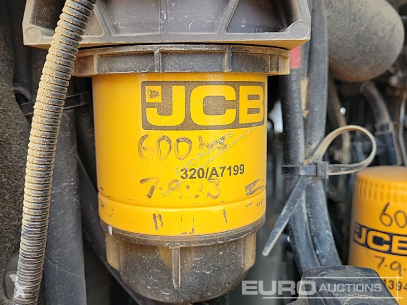 Højsidet godsvogn JCB 6TFT