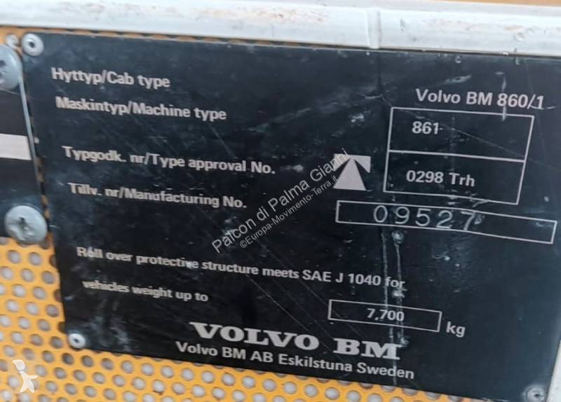 Dumper Volvo 861