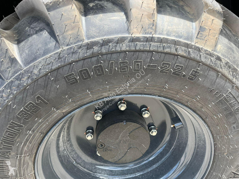 Højsidet godsvogn Bergmann C 810 4x4 AC /...