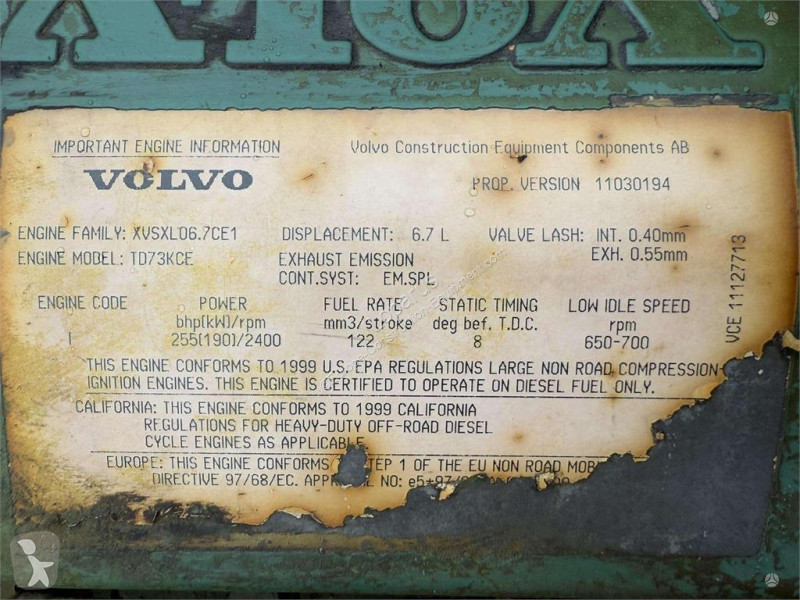 Dumper Volvo