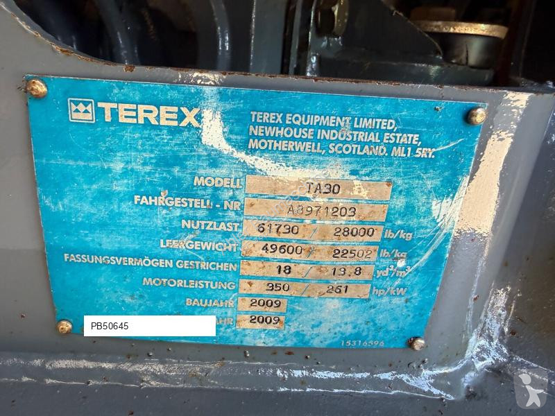 عربة قلابة Terex TA30 GEN7