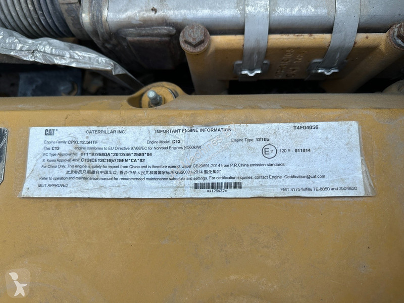 Sklápěčka Caterpillar C Body heat // Tailgate...