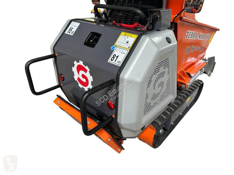 Højsidet godsvogn SCD Equipements TERRA-MAX 890...