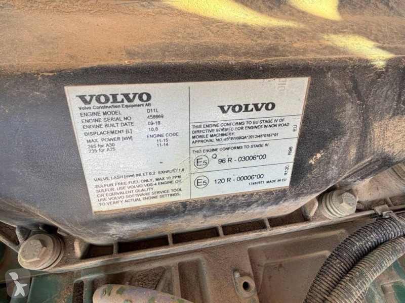 Tombereau Volvo A 30 G TAILGATE