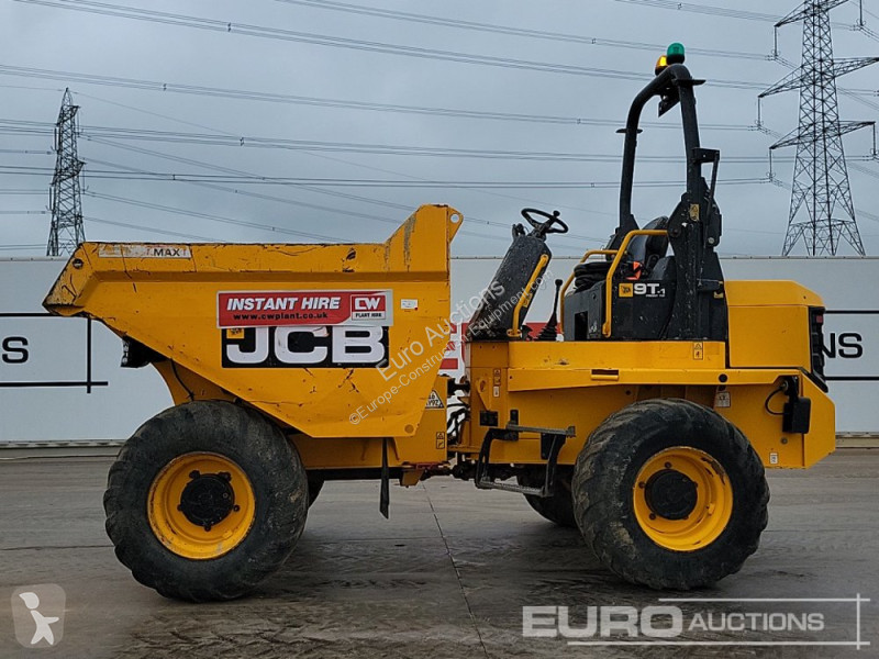 Højsidet godsvogn JCB 9TFT