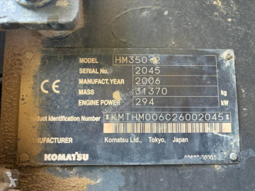 Sklápěčka Komatsu HM350-2 3502