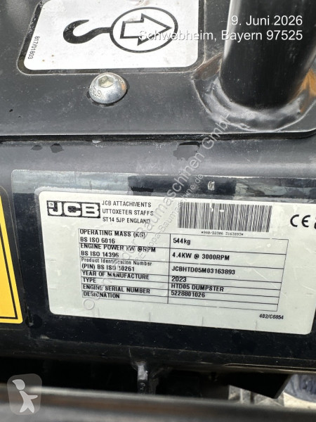 عربة قلابة JCB Black Edition