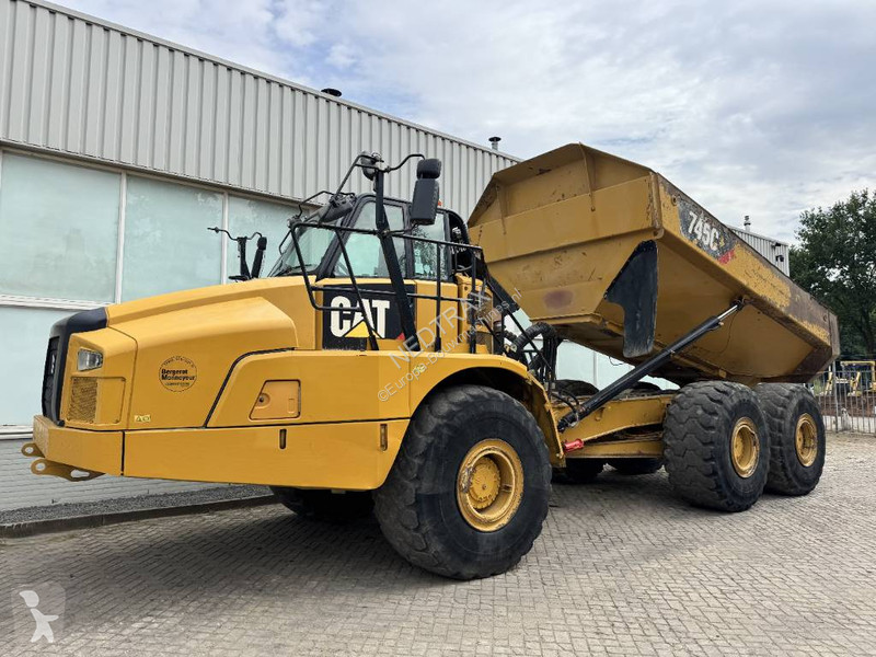 Højsidet godsvogn Caterpillar
