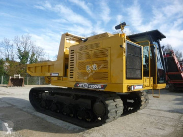 Dumper com lagartas Morooka