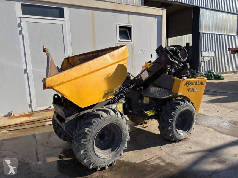 Dumper Mecalac TA 1 EH *ACCIDENTE*DAMAGED*UNFALL*