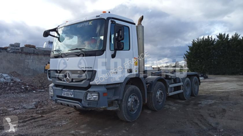 Camion Mercedes 3246 8x4 with Marrel telescopic...