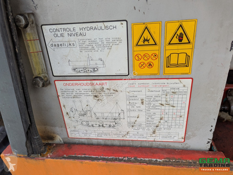 Højsidet godsvogn IHI IC30 Tracked dumper -...