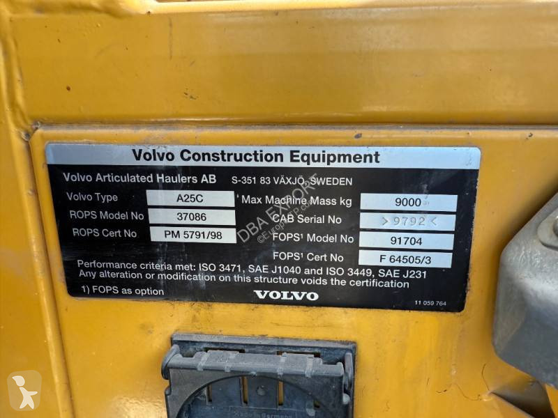 Карьерный самосвал Volvo
