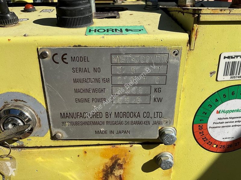Tombereau Morooka MST300