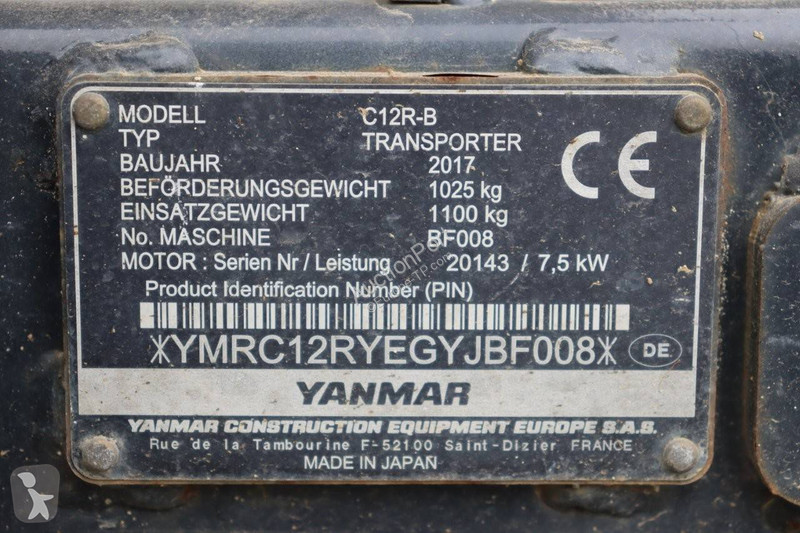 Dumper Yanmar -B