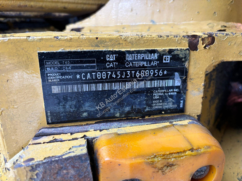 Sklápač Caterpillar 745 6x6 FIRST REG 11.2020 /...
