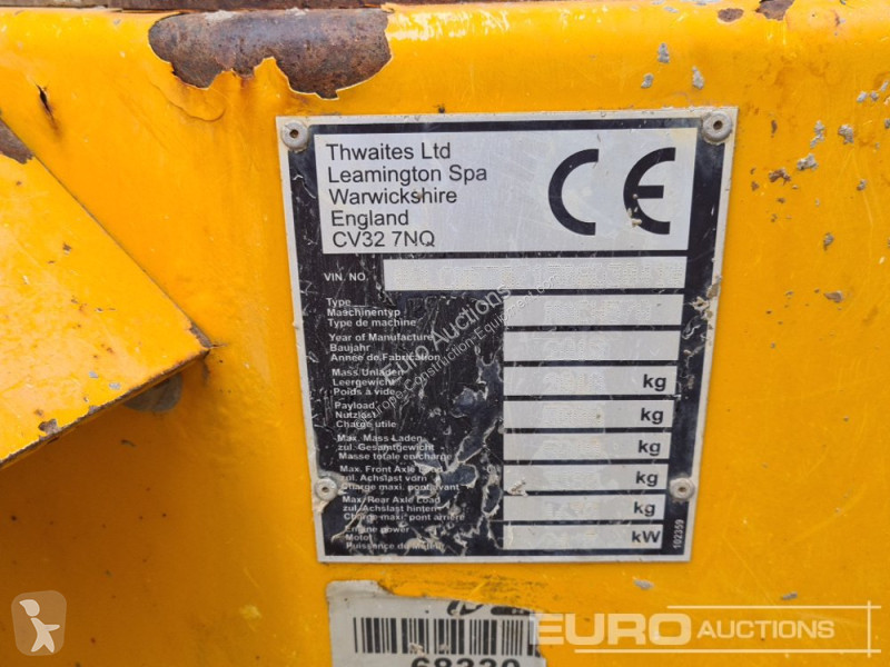 Basculantă Thwaites 3 Ton