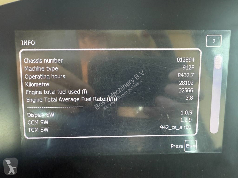 Højsidet godsvogn Hydrema F - CE + EPA / Airco...