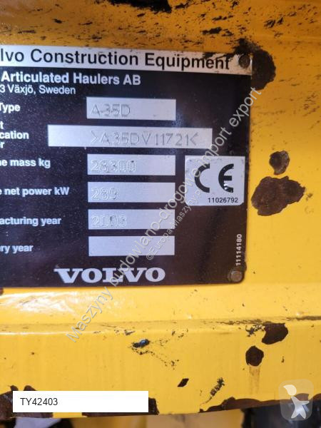 Sklápěčka Volvo