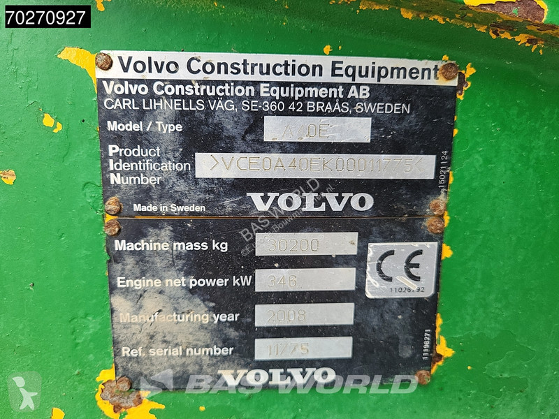 Dumper Volvo E