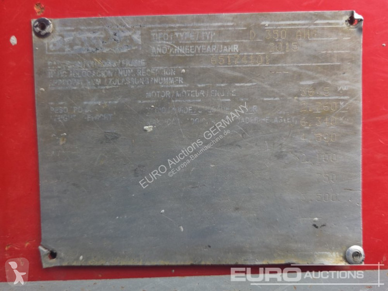 Дъмпер Ausa D350AHG