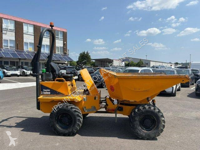 Højsidet godsvogn Thwaites 3 tonne