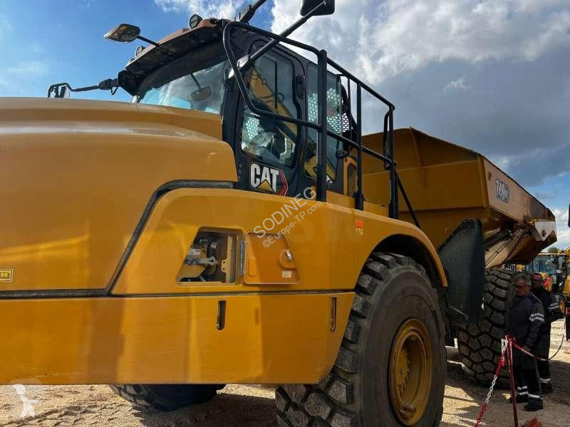 Højsidet godsvogn Caterpillar 740GC