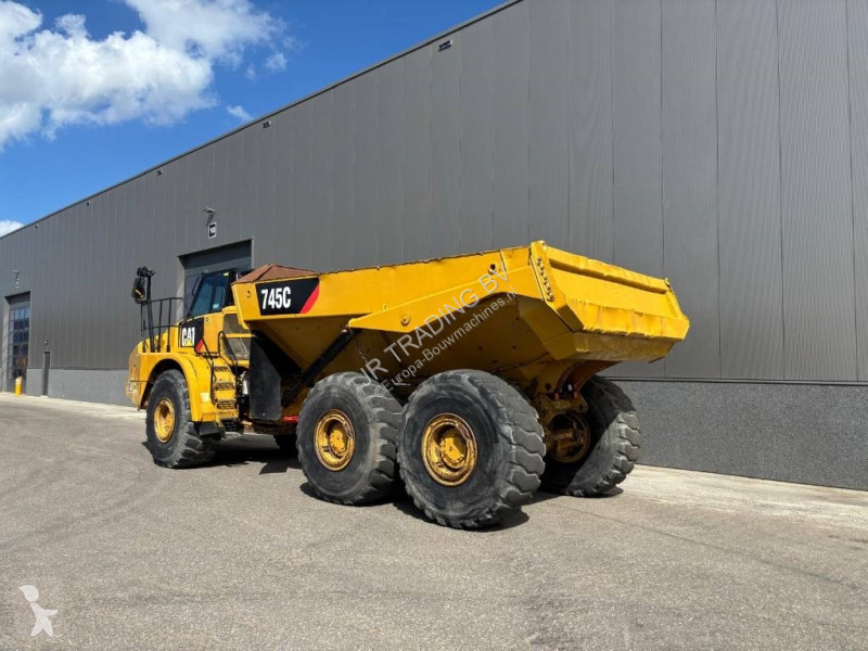 Højsidet godsvogn Caterpillar 745 C (CE /Low...
