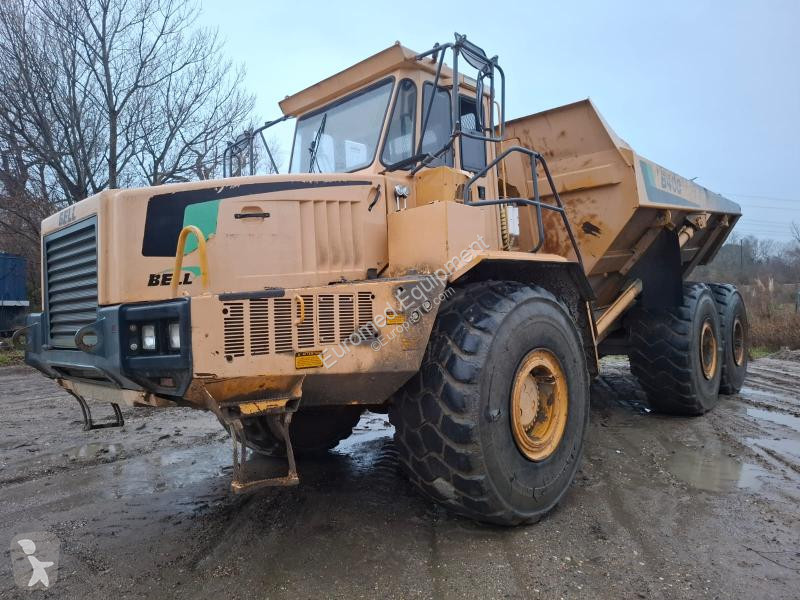 Højsidet godsvogn Bell B40