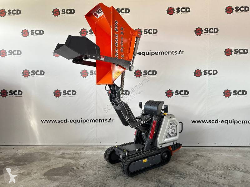 Højsidet godsvogn SCD Equipements TERRA-MAX 890...