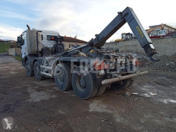 Camión Mercedes Actros 3246 8x4 with Marrel telescopic hook arm (22 tons)