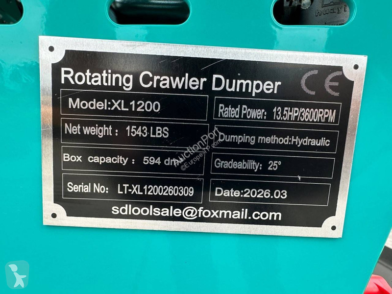 عربة قلابة Captok XL1200