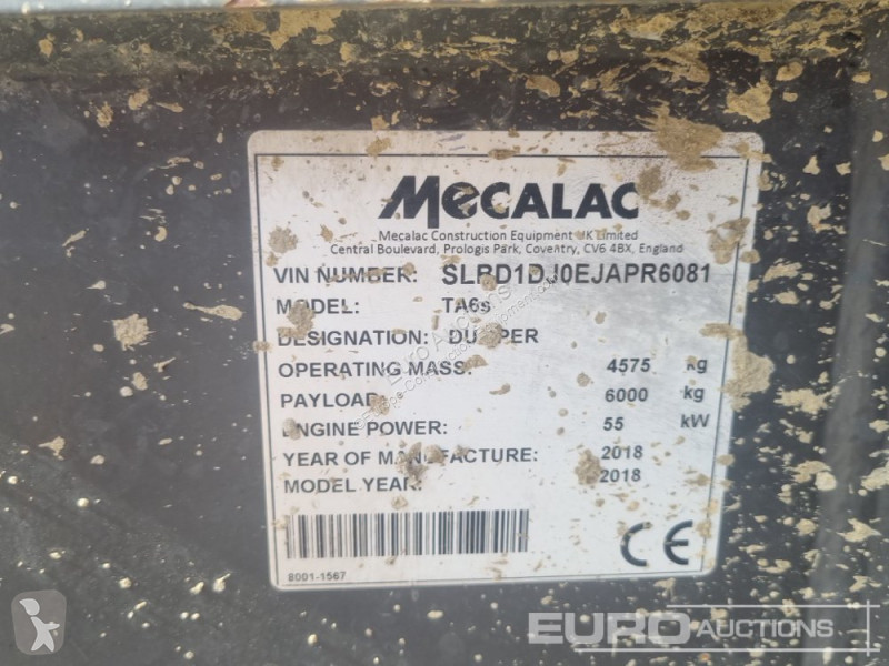 Basculantă Mecalac TA6S